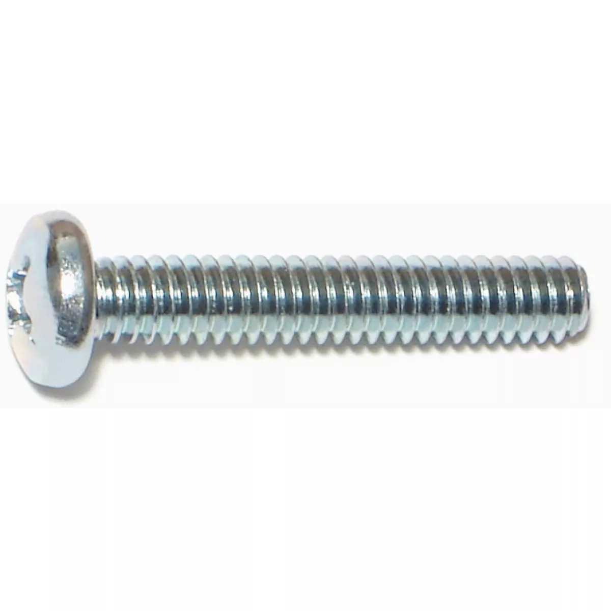 Midwest Fastener 1/4 In.-20 x 1-1/2 In. Zinc Plated Steel Coarse Thread Phillips Pan Head Machine Screws (1 Ct.)