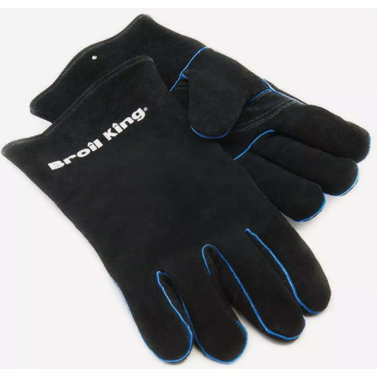 Broil King Heavy-Duty Black Leather Barbeque Gloves (1-Pair)
