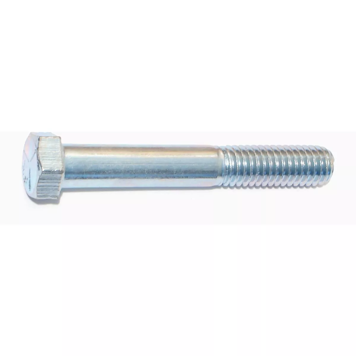 Midwest Fastener 7/16 In.-14 x 3 In. Zinc Plated Grade 5 Steel Coarse Thread Hex Cap Screws (6 Ct.)-