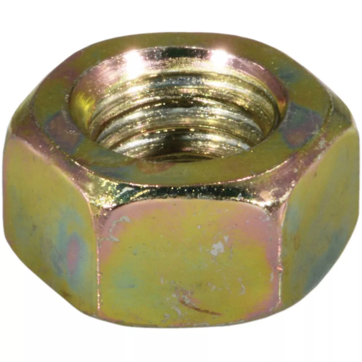 Midwest Fastener 7/16 In.-14 Zinc Plated Steel Coarse Thread Left Hand Hex Nuts (12 Ct.)-