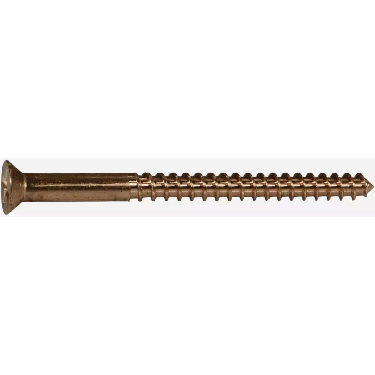 Midwest Fastener #10 x 2-1/2 In. Silicon Bronze Phillips Flat Head Wood Screws (2 Ct.)