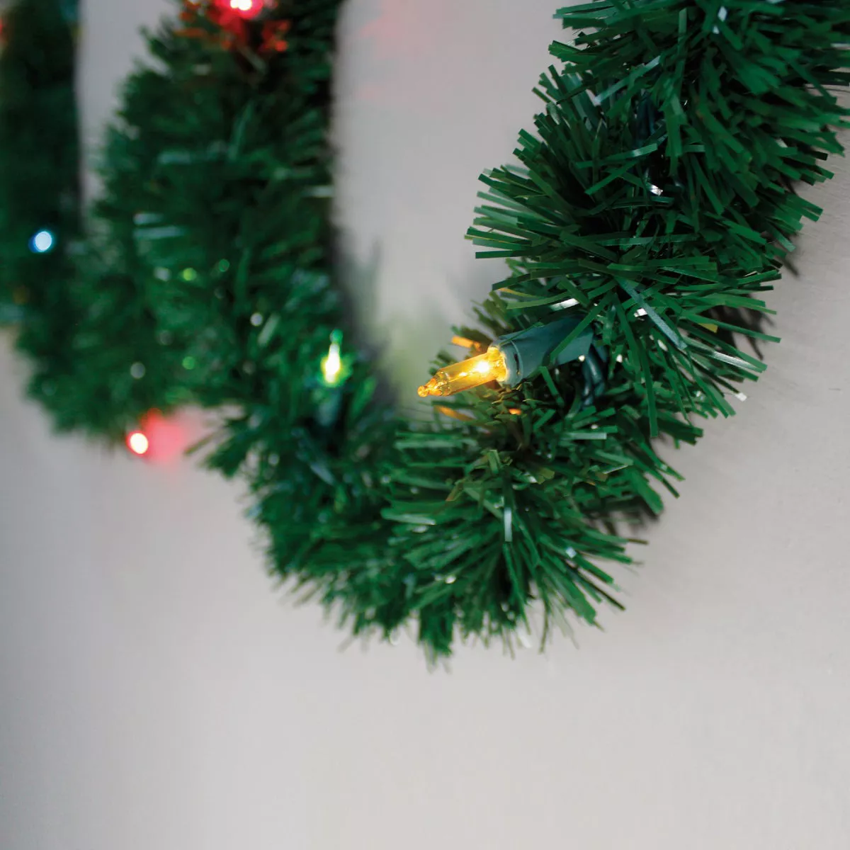 Brite Star 12 Ft. Multi Incandescent Prelit Pine Garland