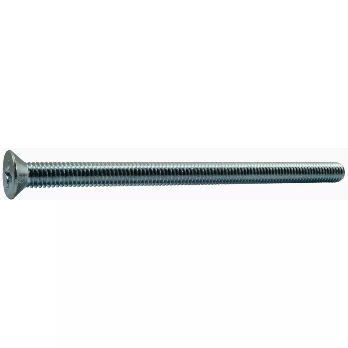 Midwest Fastener 3/8 In.-16 x 6 In. Zinc Plated Steel Coarse Thread Phillips Flat Head Machine Screws (4 Ct.)
