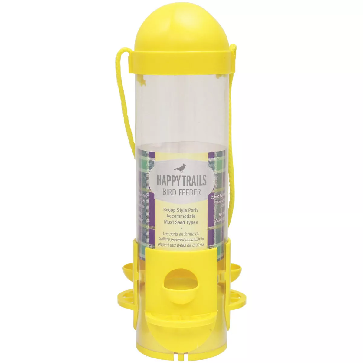 Heath Yellow Plastic 1.5 Lb. Bird Feeder