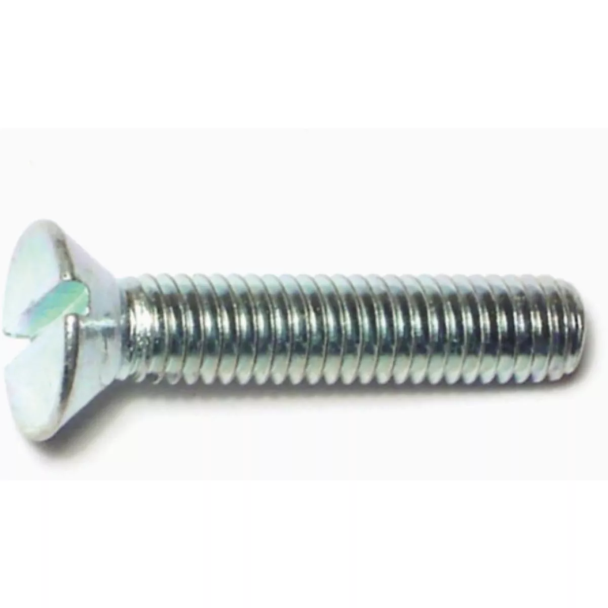 Midwest Fastener #10-32 x 1 In. Zinc Plated Steel Fine Thread Slotted Flat Head Machine Screws (39 Ct.)