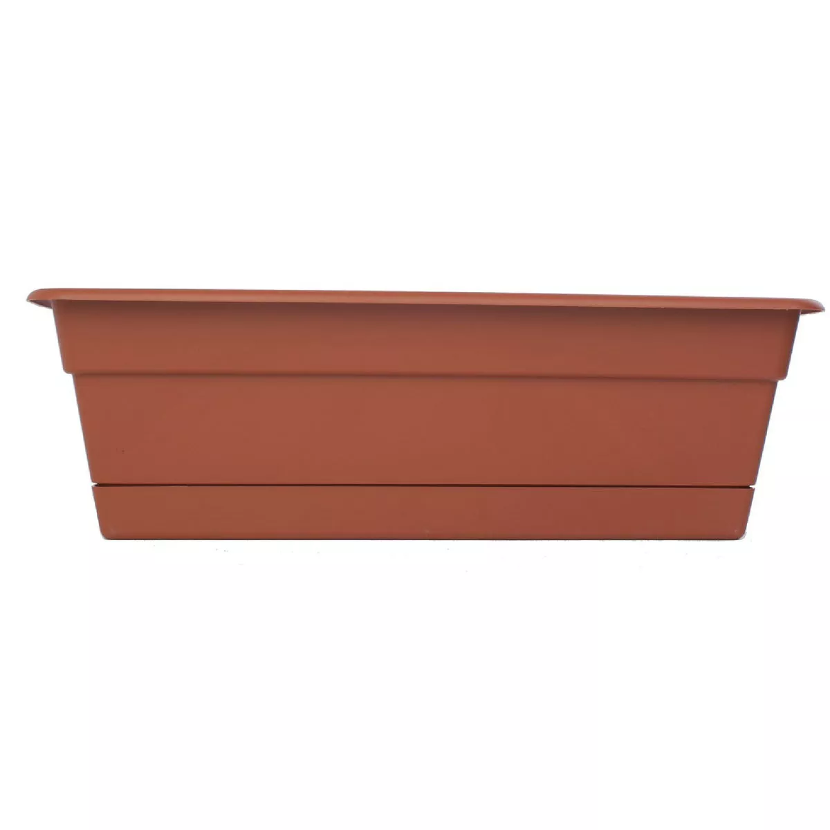 Bloem Dura Cotta 18 In. Plastic Terra Cotta Flower Box