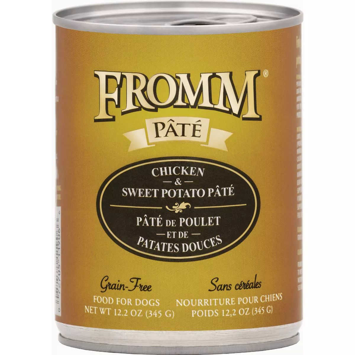 Fromm Pate Chicken & Sweet Potato Pate Wet Dog Food, 12.2 Oz.