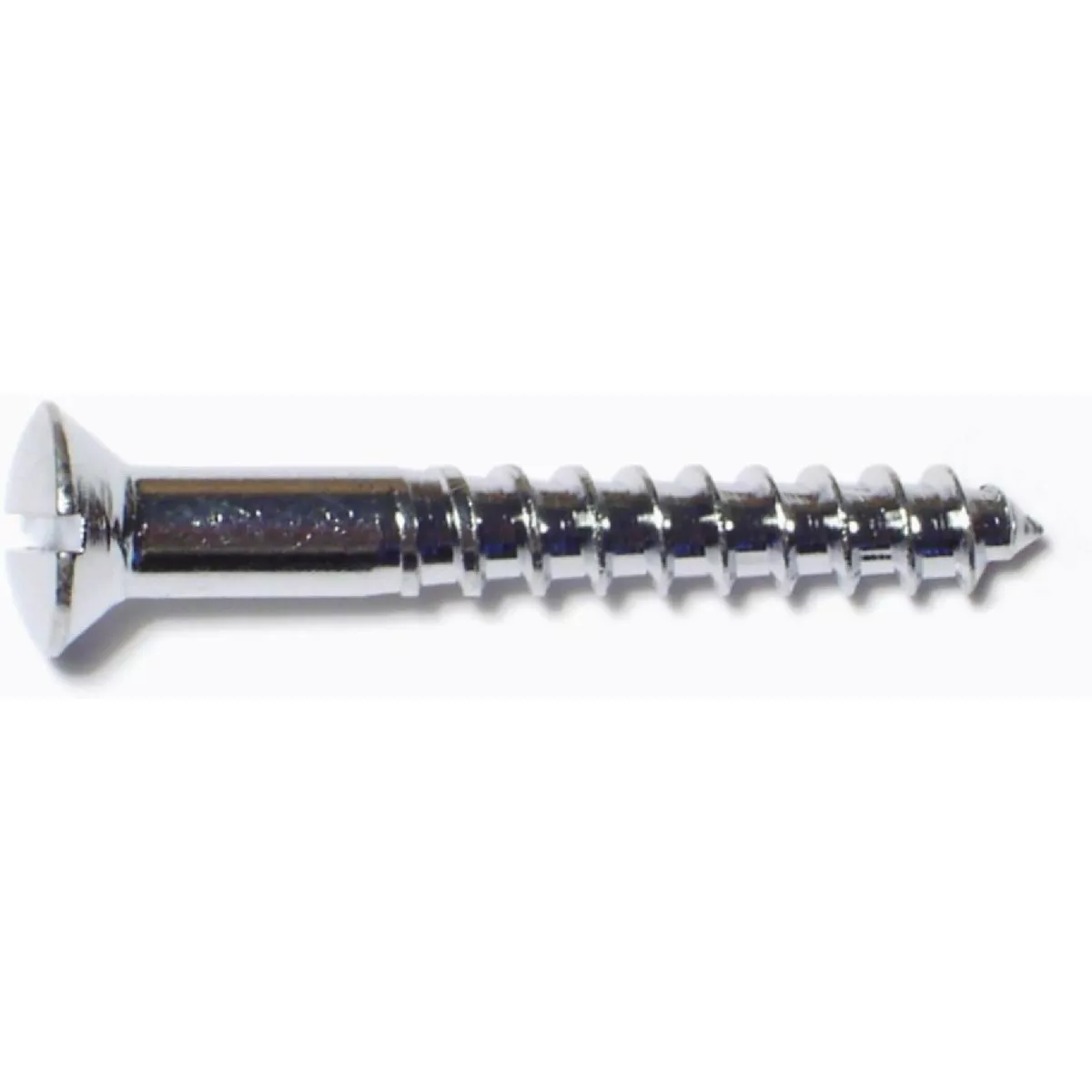 Midwest Fastener #10 x 1-1/2 In. Brass Slotted Oval Head Wood Screws (20 Ct.)