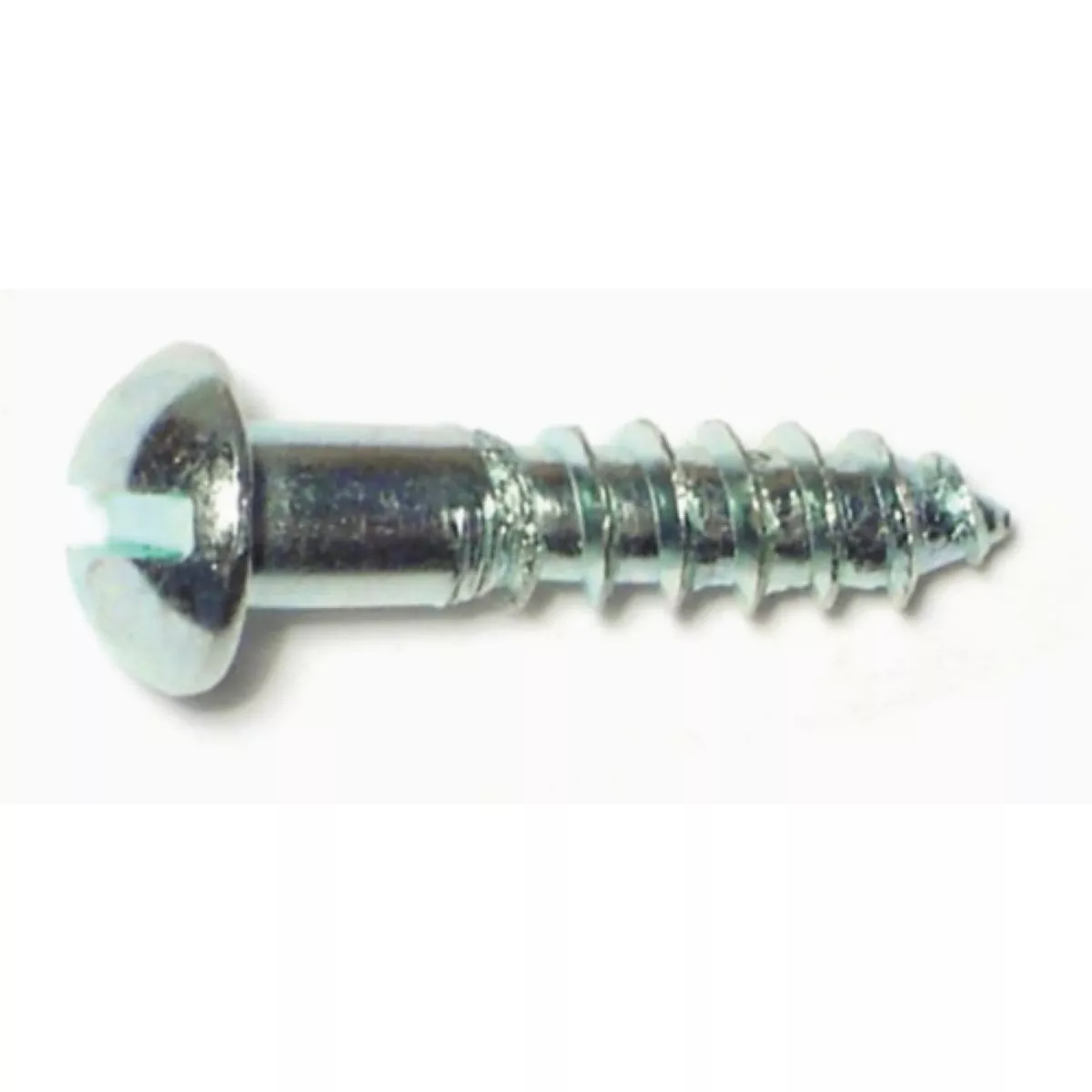 Midwest Fastener #8 x 3/4 In. Zinc Plated Steel Slotted Round Head Wood Screws (1 Ct.)