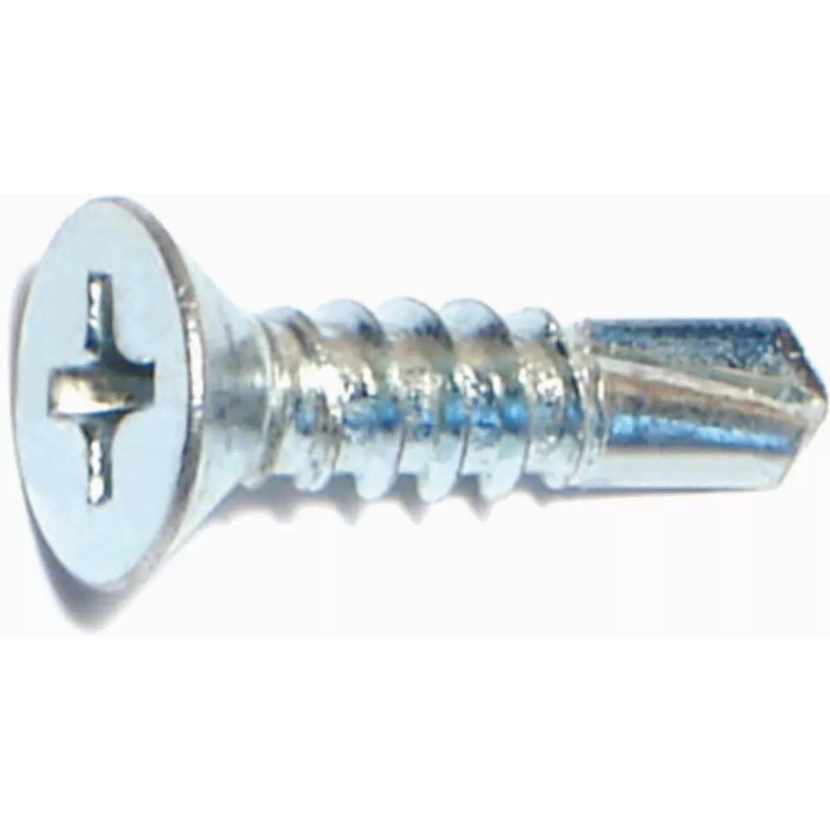 Midwest Fastener #10-16 x 3/4 In. Zinc Plated Steel Phillips Flat Head Self-Drilling Screws