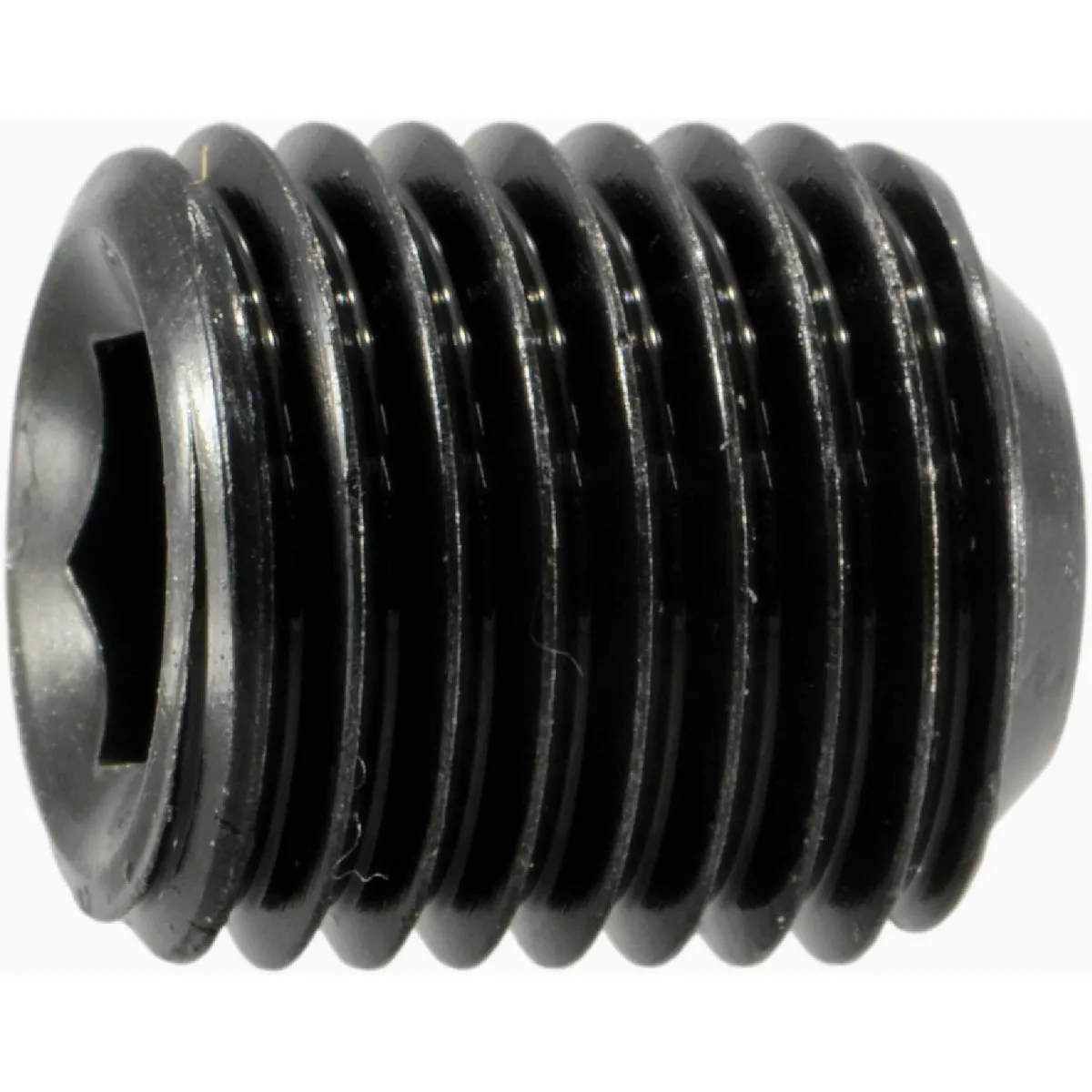 Midwest Fastener 7/16 In.-20 x 1/2 In. Steel Fine Thread Hex Socket Headless Set Screws (8 Ct.)