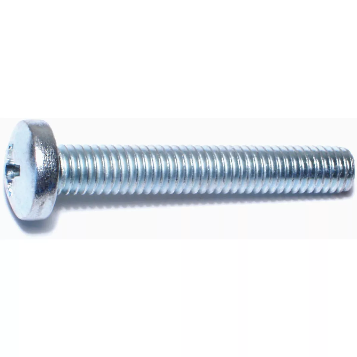 Midwest Fastener 3/8 In.-16 x 2-1/2 In. Zinc Plated Steel Coarse Thread Phillips Pan Head Machine Screws (25 Ct.)