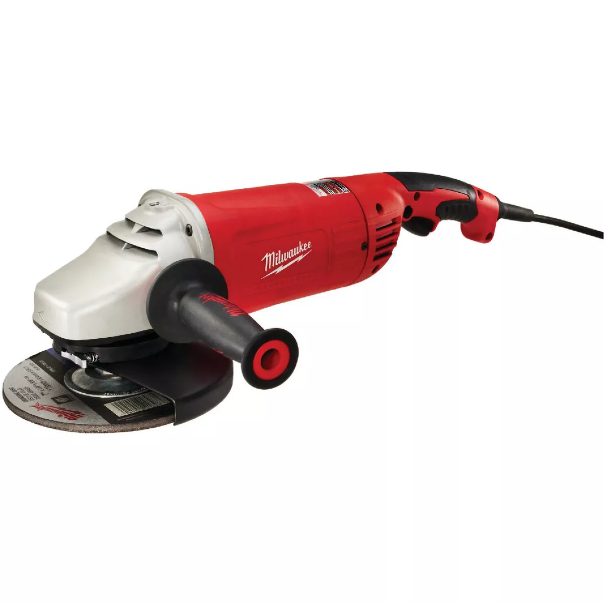 Milwaukee 15-Amp 7 In./9 In. Large Angle Grinder with Lock-On