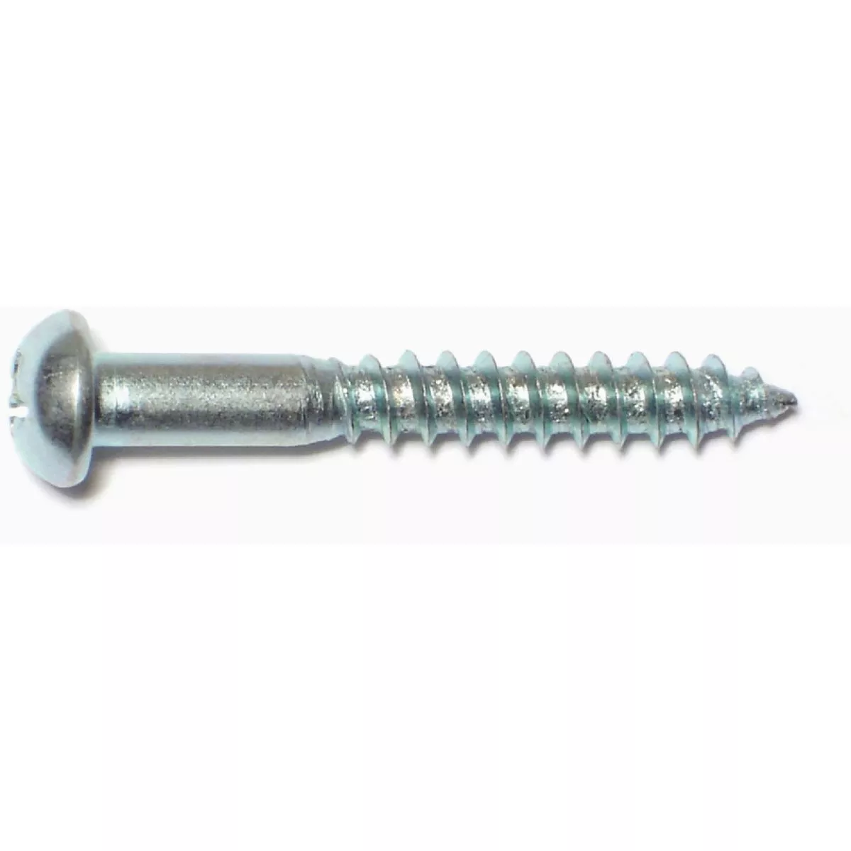 Midwest Fastener #10 x 1-1/2 In. Zinc Plated Steel Phillips Round Head Wood Screws (30 Ct.)-