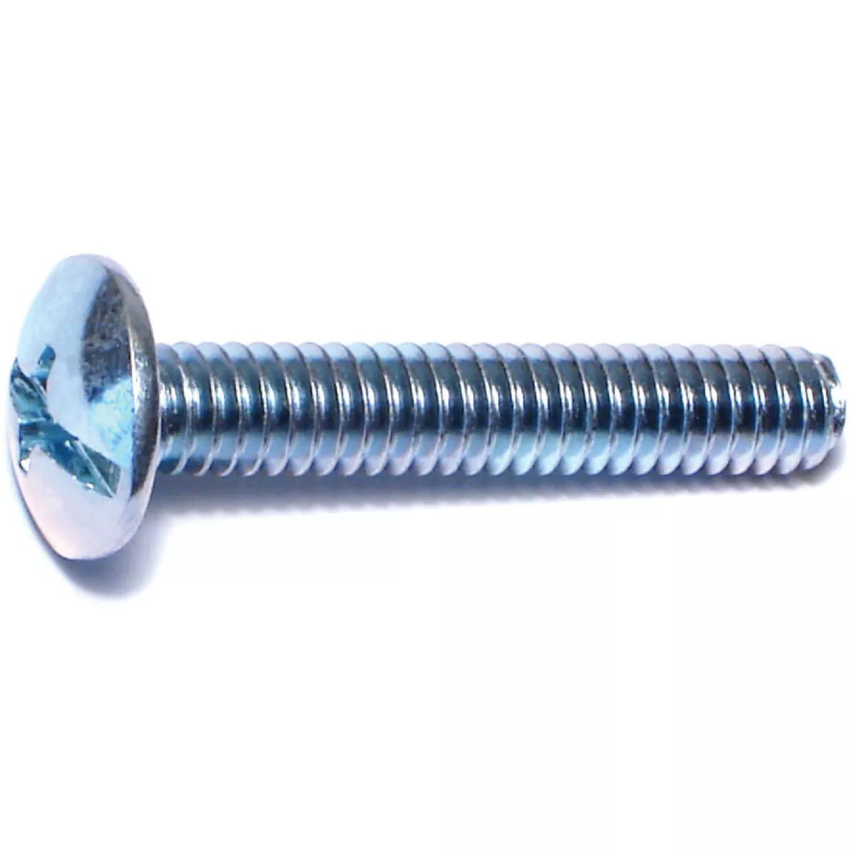 Midwest Fastener 1/4 In.-20 x 1-1/2 In. Zinc Plated Steel Coarse Thread Combo Truss Head Machine Screws (100 Ct.)-