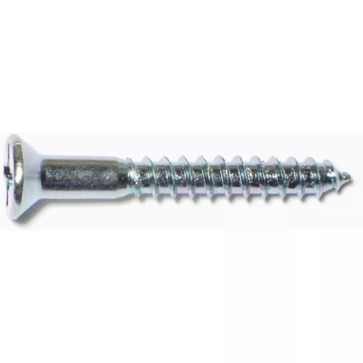 Midwest Fastener #10 x 1-1/2 In. Zinc Plated Steel Phillips Flat Head Wood Screws