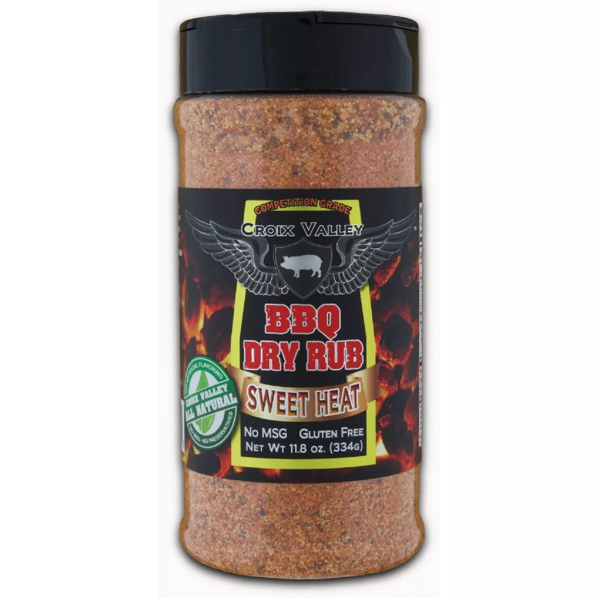 Croix Valley 11.8 Oz. Sweet Heat BBQ Dry Rub