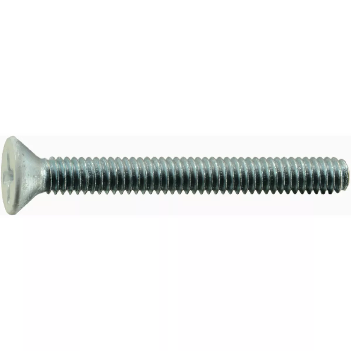 Midwest Fastener #8-32 x 1-1/2 In. White Painted Head Zinc Plated Steel Coarse Thread Phillips Flat Head Machine Screws (20 Ct.)