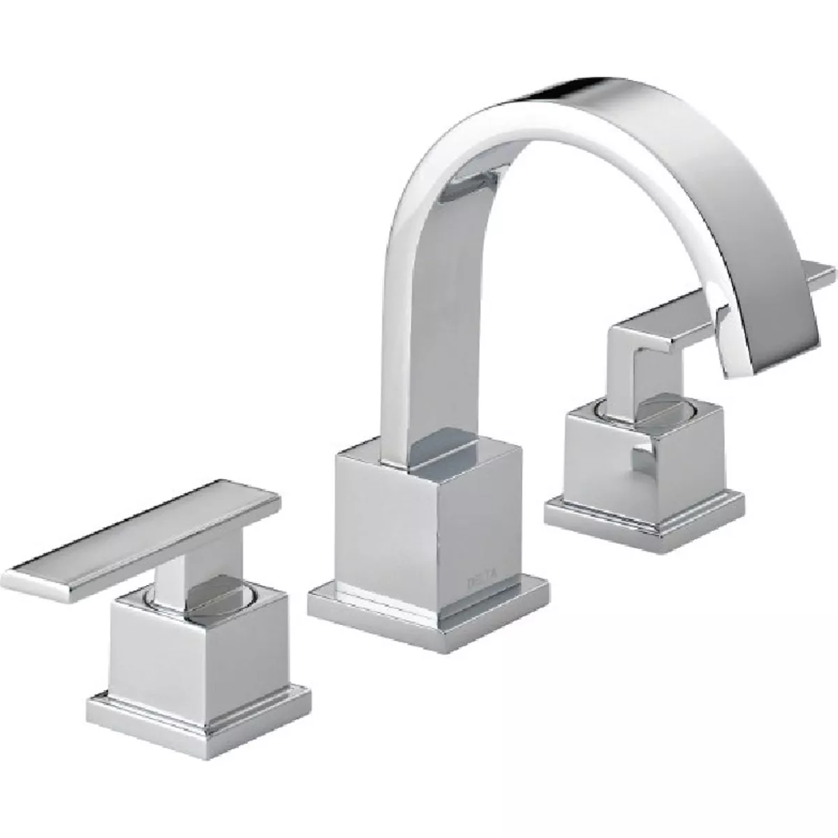 Delta Vero Chrome 2-Handle Blade Bathroom Faucet
