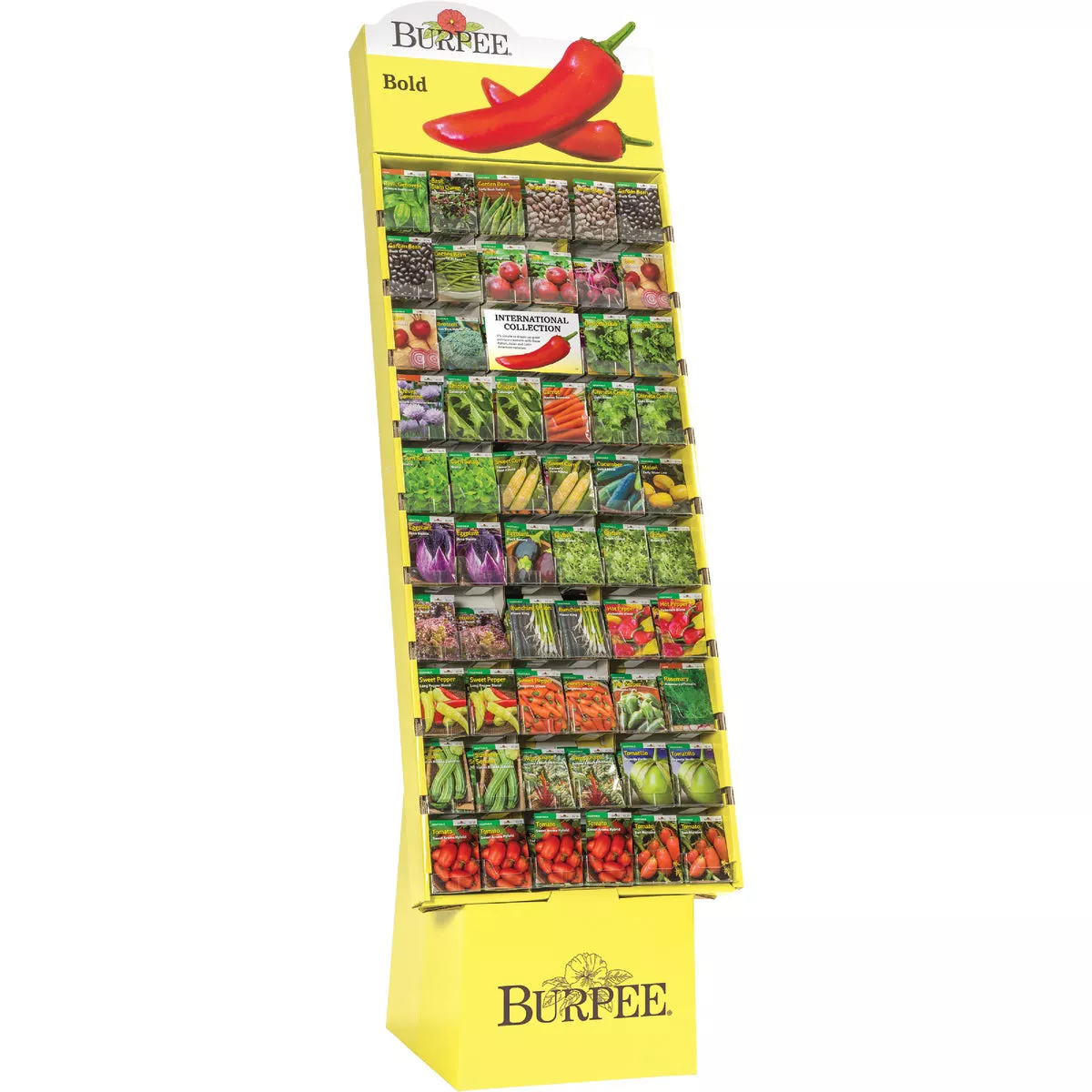 Burpee Seed 540-Pouch Seed Display