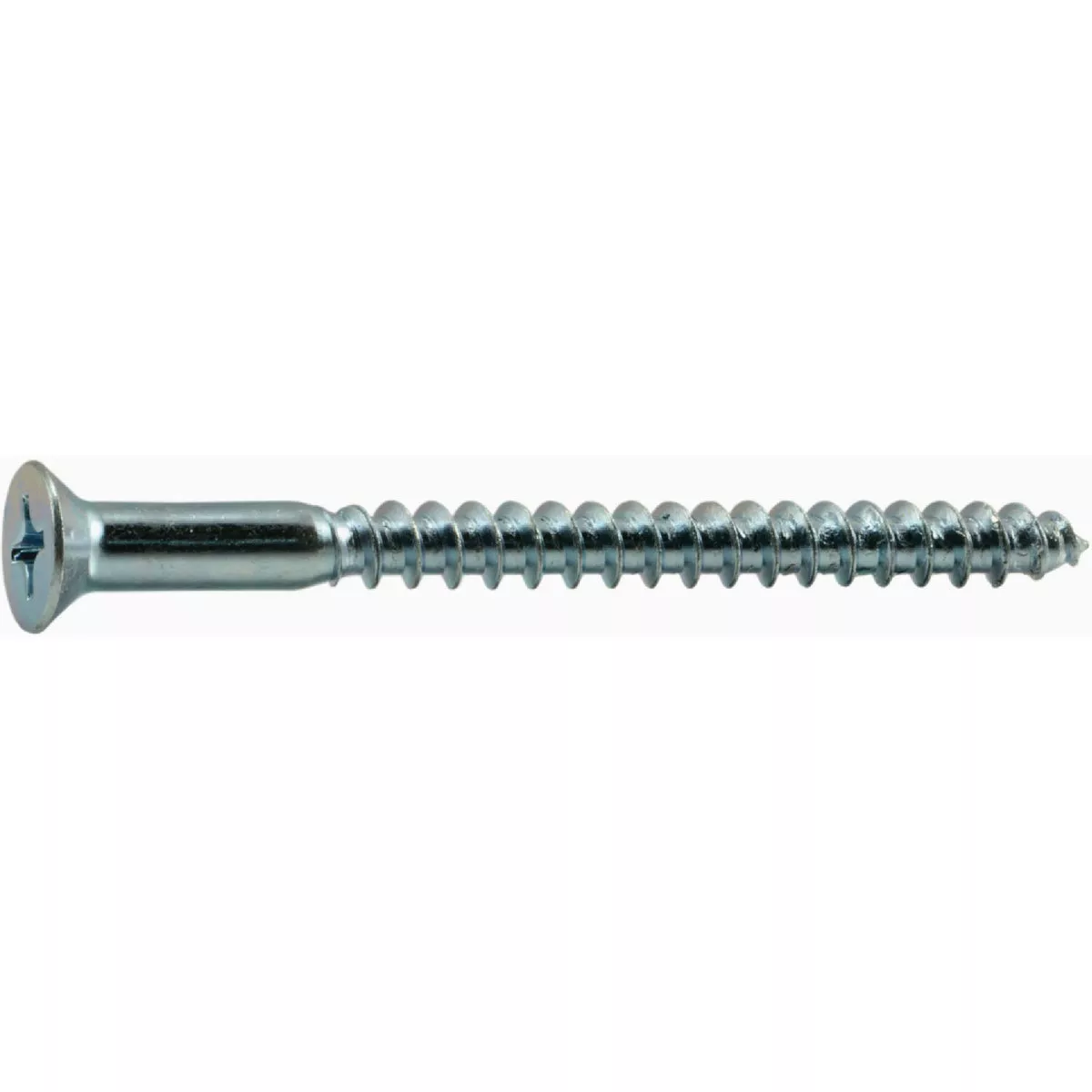 Midwest Fastener #16 x 3-1/2 In. Zinc Plated Steel Phillips Flat Head Wood Screws