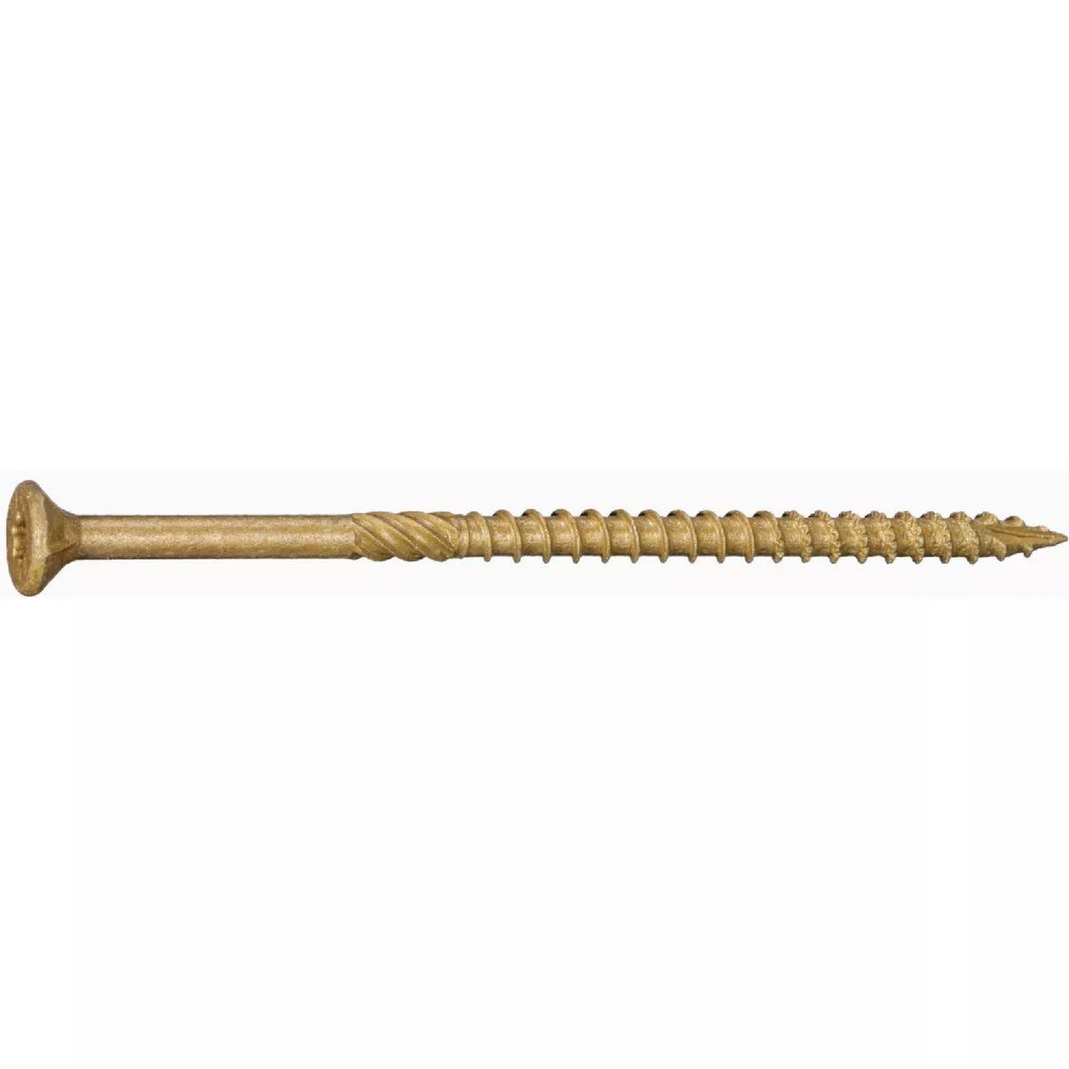 Midwest Fastener #10 x 4 In. Tan XL1500 Coated Steel Star Drive Bugle Head Deck Screws