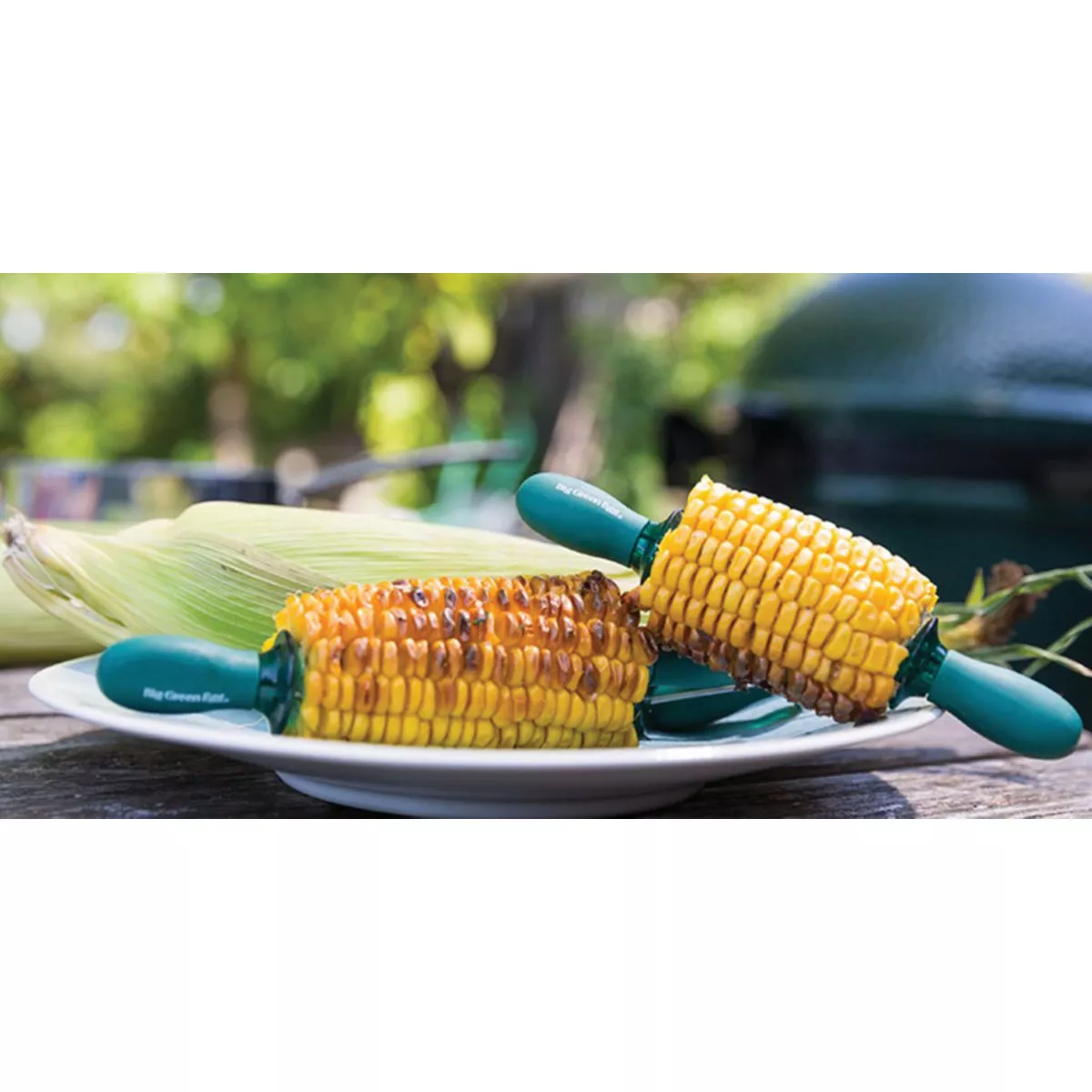 Big Green Egg Soft Grip Corn Holders (8-Pack)