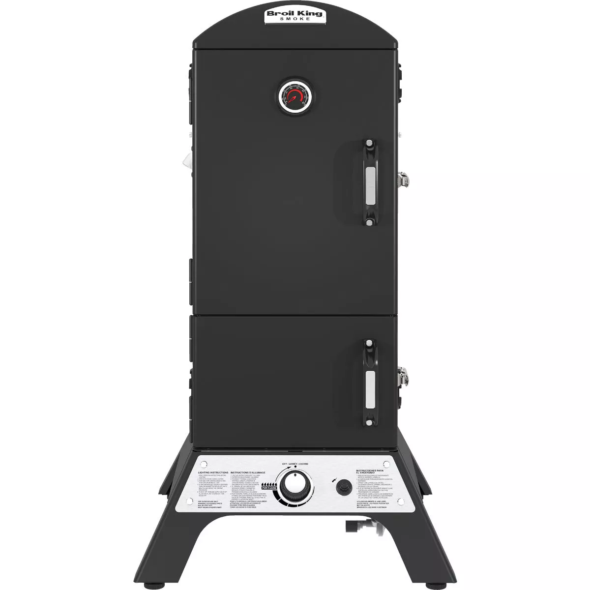 Broil King Smoke 1-Burner Black 14000 LP Gas Grill