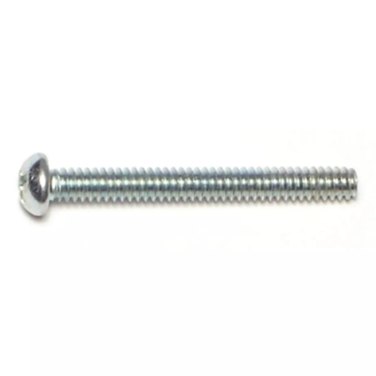 Midwest Fastener #6-32 x 1-1/4 In. Zinc Plated Steel Coarse Thread Phillips Round Head Machine Screws