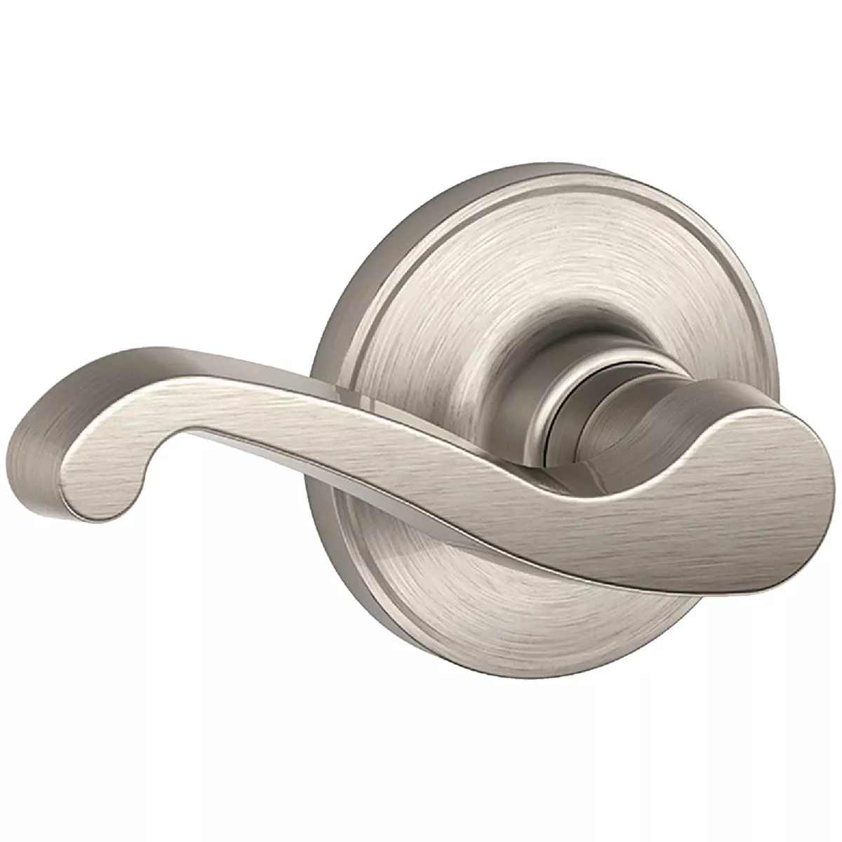 LaSalle Lever Passage - Satin Nickel-