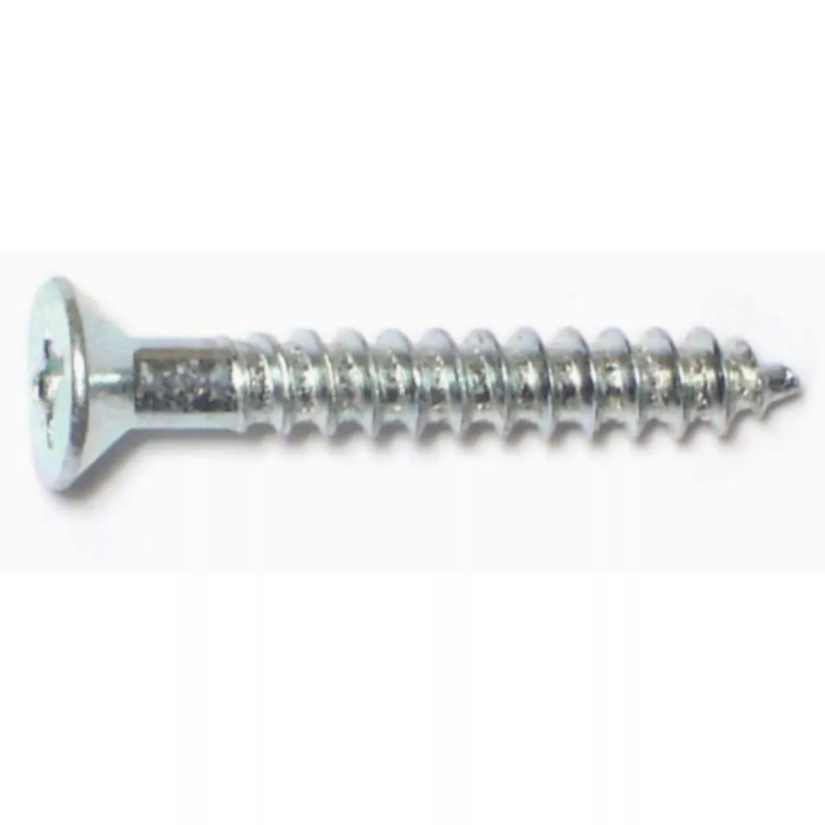 Midwest Fastener #6 x 1 In. Zinc Plated Steel Phillips Flat Head Wood Screws (1 Ct.)-