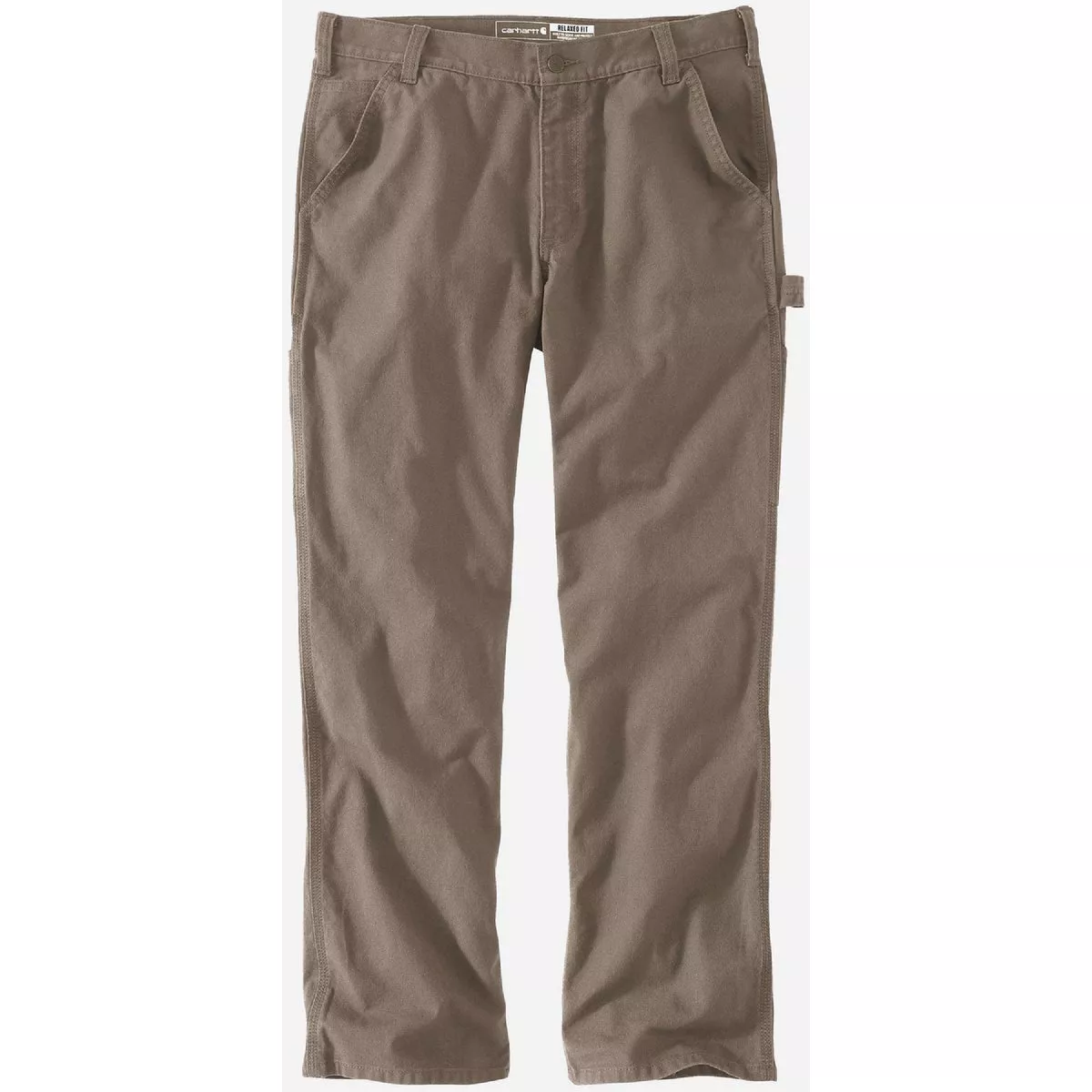Carhartt Rugged Flex Men's 42x34 Desert Duck Utility Work Pants, Relaxed Fit