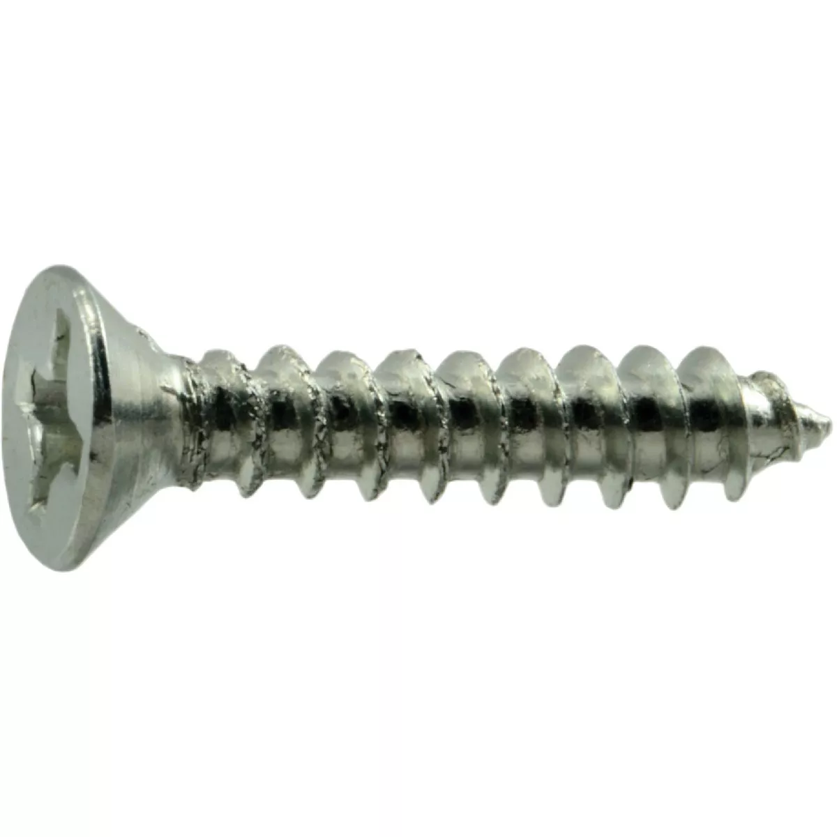 Midwest Fastener #6 x 3/4 In. Zinc Plated Steel Phillips Flat Head Wood Screws (100 Ct.)