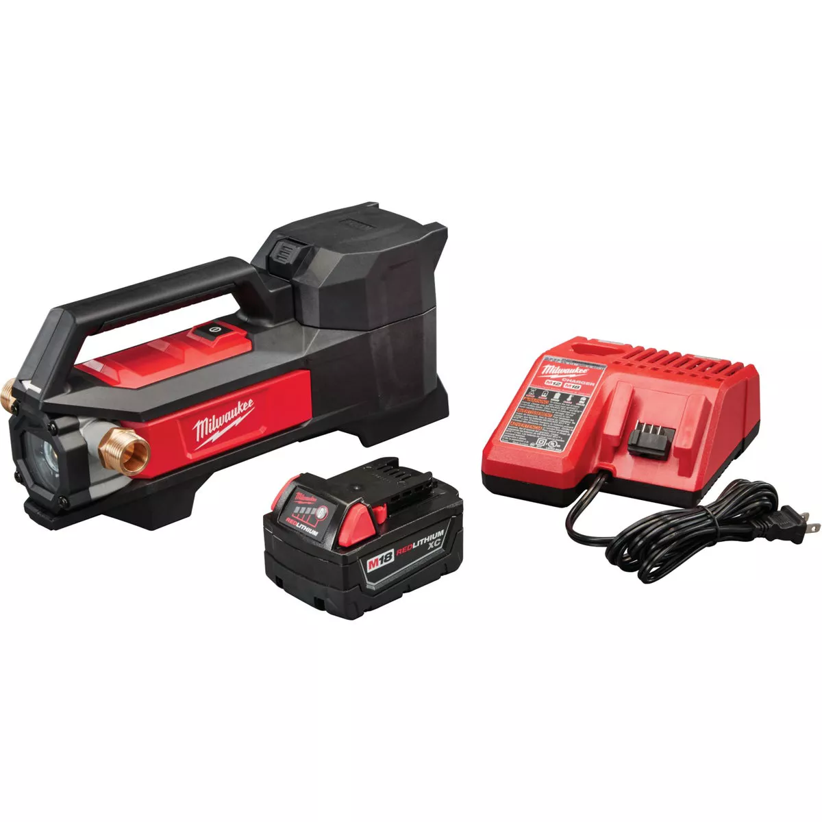 Milwaukee M18 18V Lithium-Ion Cordless Transfer Pump Kit