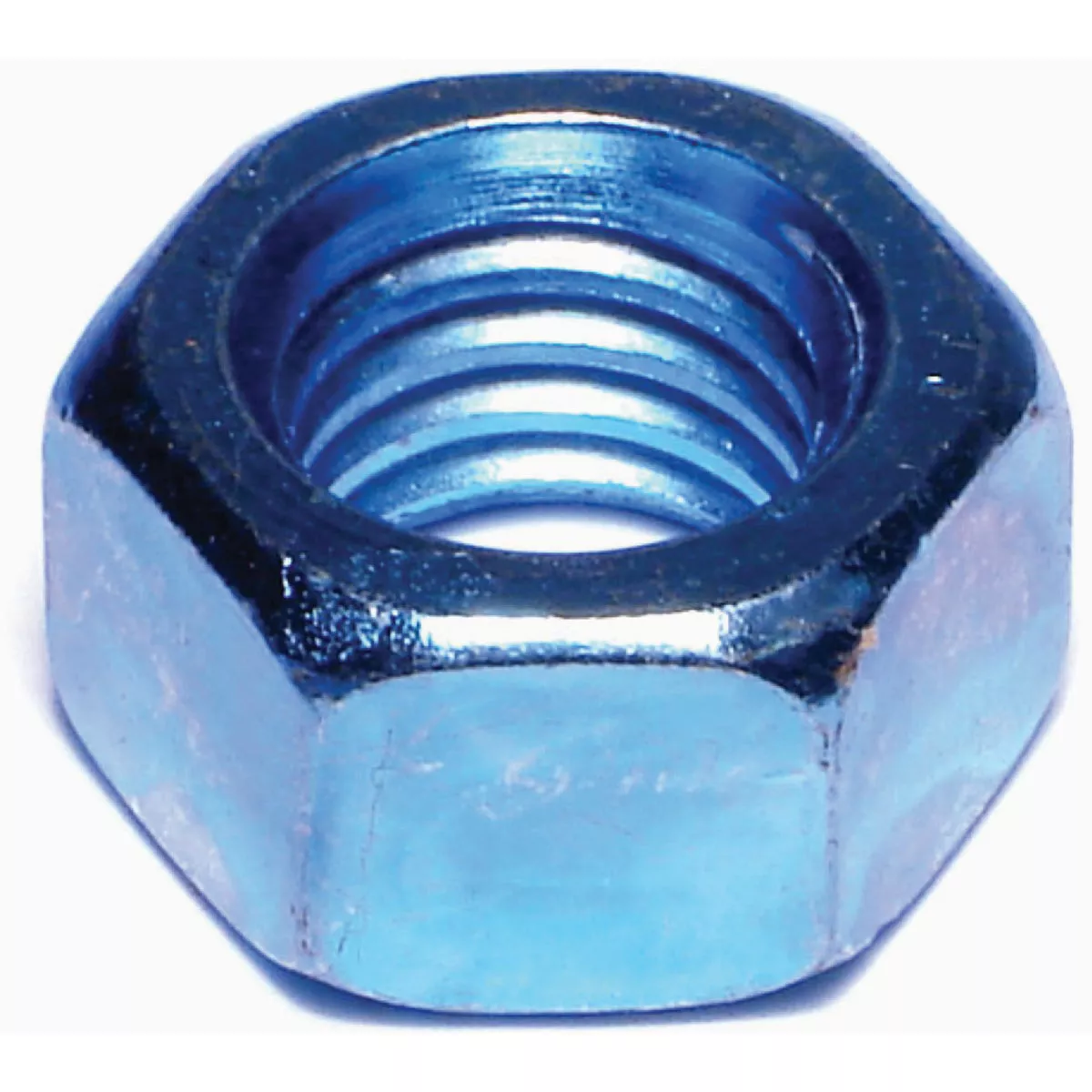Midwest Fastener 1/2 In.-13 Zinc Plated Grade 8 Steel Blue Rinsed Coarse Thread Hex Nuts