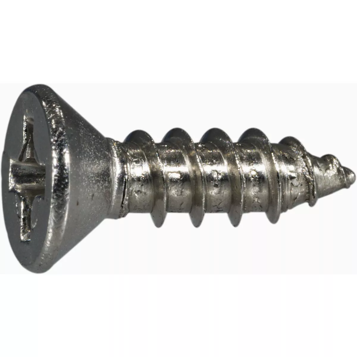 Midwest Fastener #6 x 1/2 In. 18-8 Stainless Steel Phillips Flat Head Sheet Metal Screws
