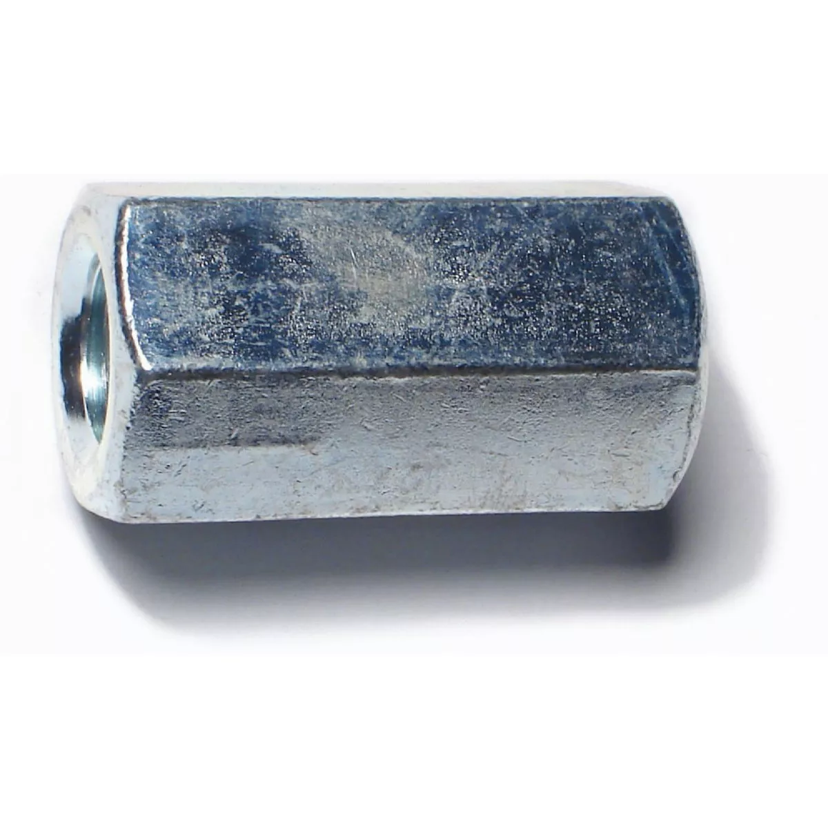 Midwest Fastener 12mm-1.75 x 36mm Zinc Plated Steel Coarse Thread Coupling Nuts (6 Ct.)