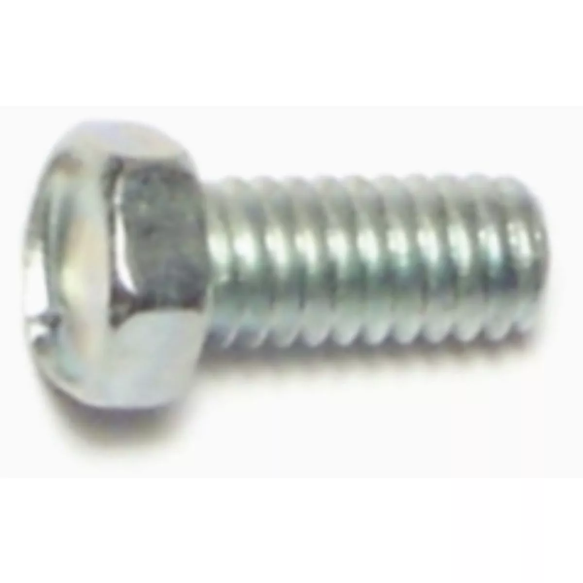 Midwest Fastener #8-32 x 3/8 In. Zinc Plated Steel Coarse Thread Slotted Indented Hex Head Machine Screws (40 Ct.)