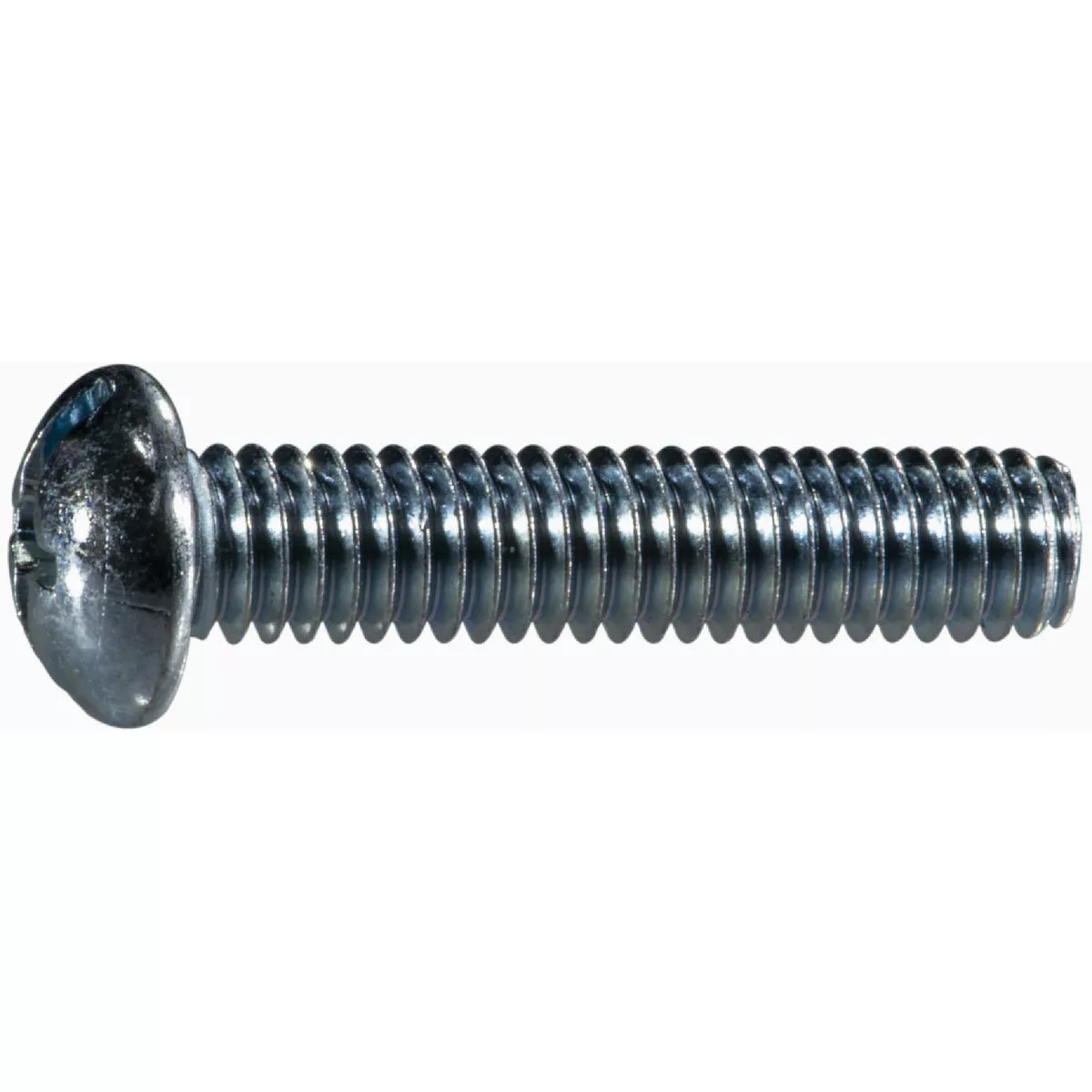 Midwest Fastener 5/16 In.-18 x 1-1/2 In. Zinc Plated Steel Coarse Thread Combo Round Head Machine Screws (50 Ct.)-