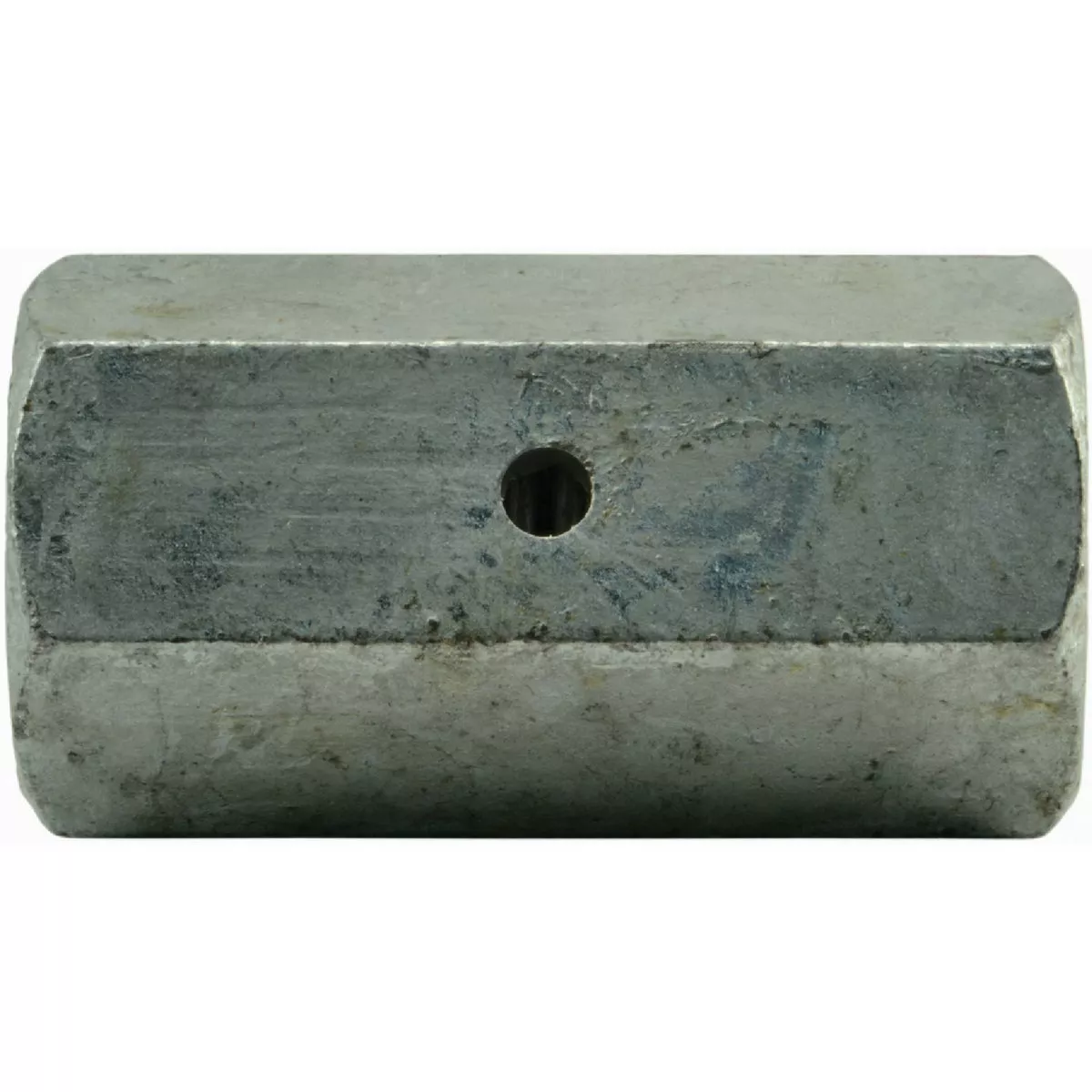 Midwest Fastener 3/4 In.-10 x 2-1/4 In. Hot Dip Galvanized Steel Coarse Thread Inspection Hole Coupling Nuts (10 Ct.)-