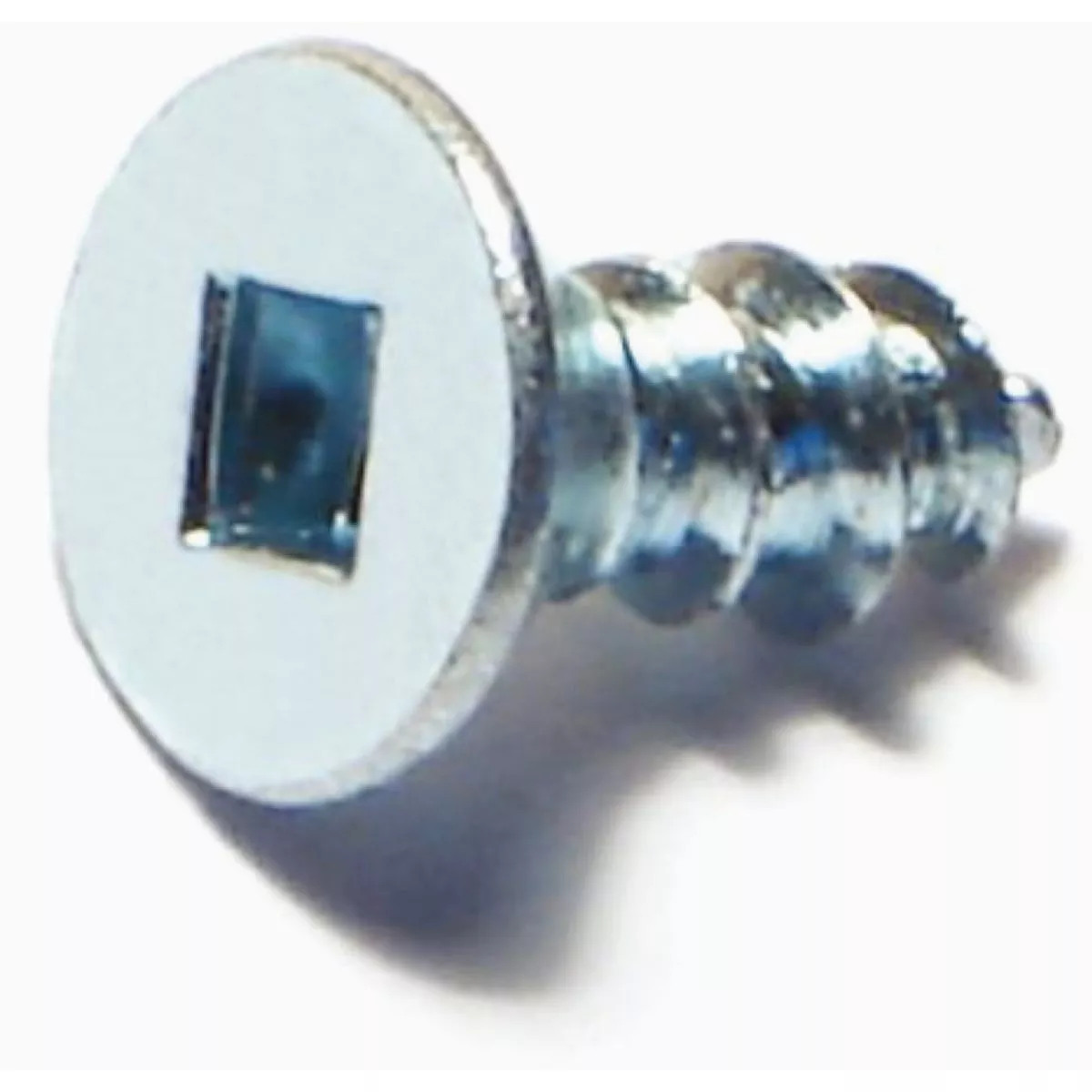 Midwest Fastener #10 x 1/2 In. Zinc Plated Steel Square Drive Flat Head Sheet Metal Screws (35 Ct.)-