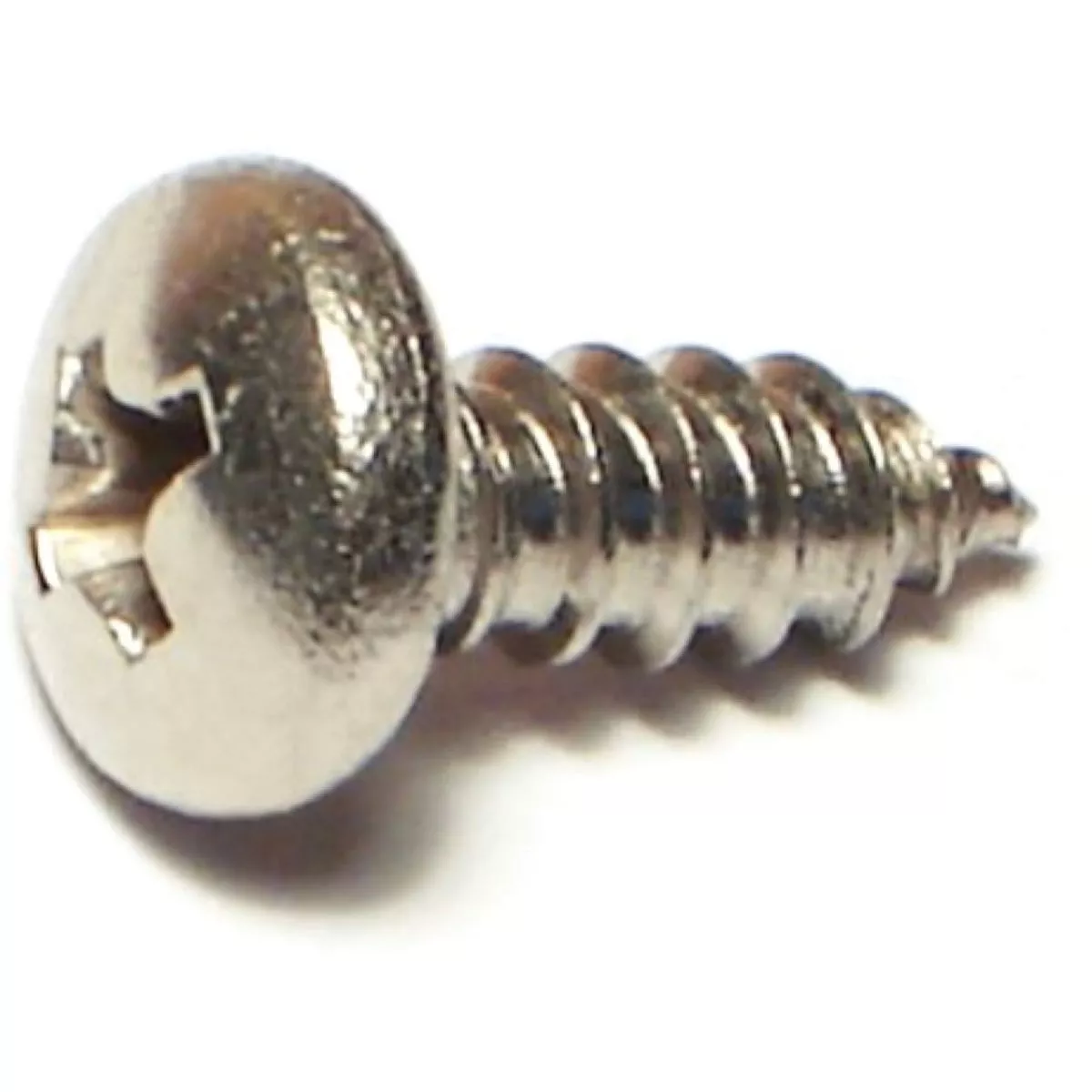 Midwest Fastener #10 x 1/2 In. 18-8 Stainless Steel Phillips Pan Head Sheet Metal Screws (10 Ct.)