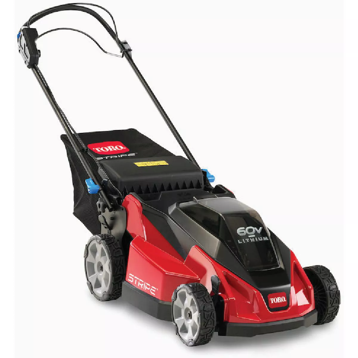 Toro Stripe 60V Max 21 In. Self-Propelled Cordless Lawn Mower Kit with SmartStow (5.0 Ah Battery)