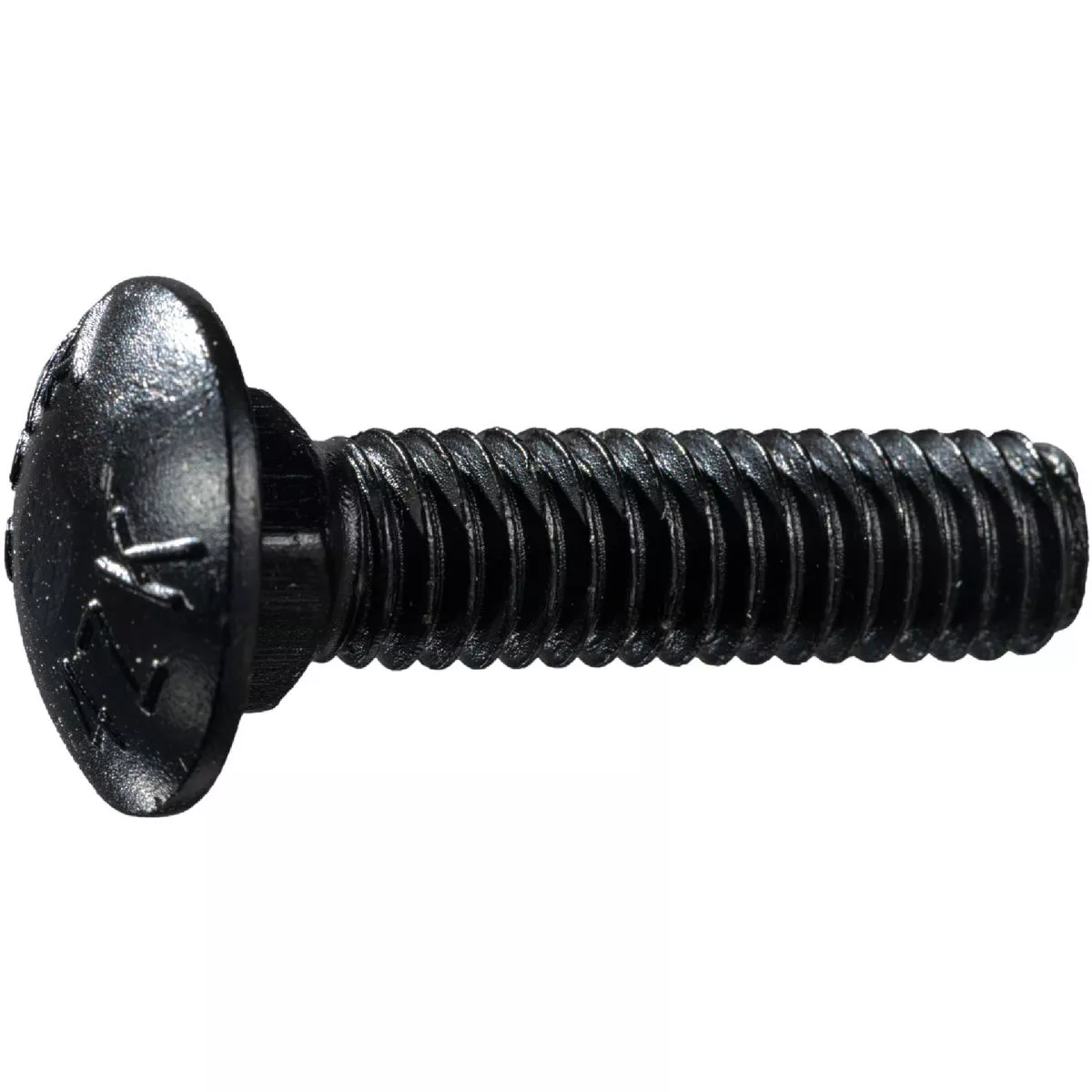 Midwest Fastener 5/16 In.-18 x 1-1/4 In. Black Coated Steel Coarse Thread Carriage Bolt