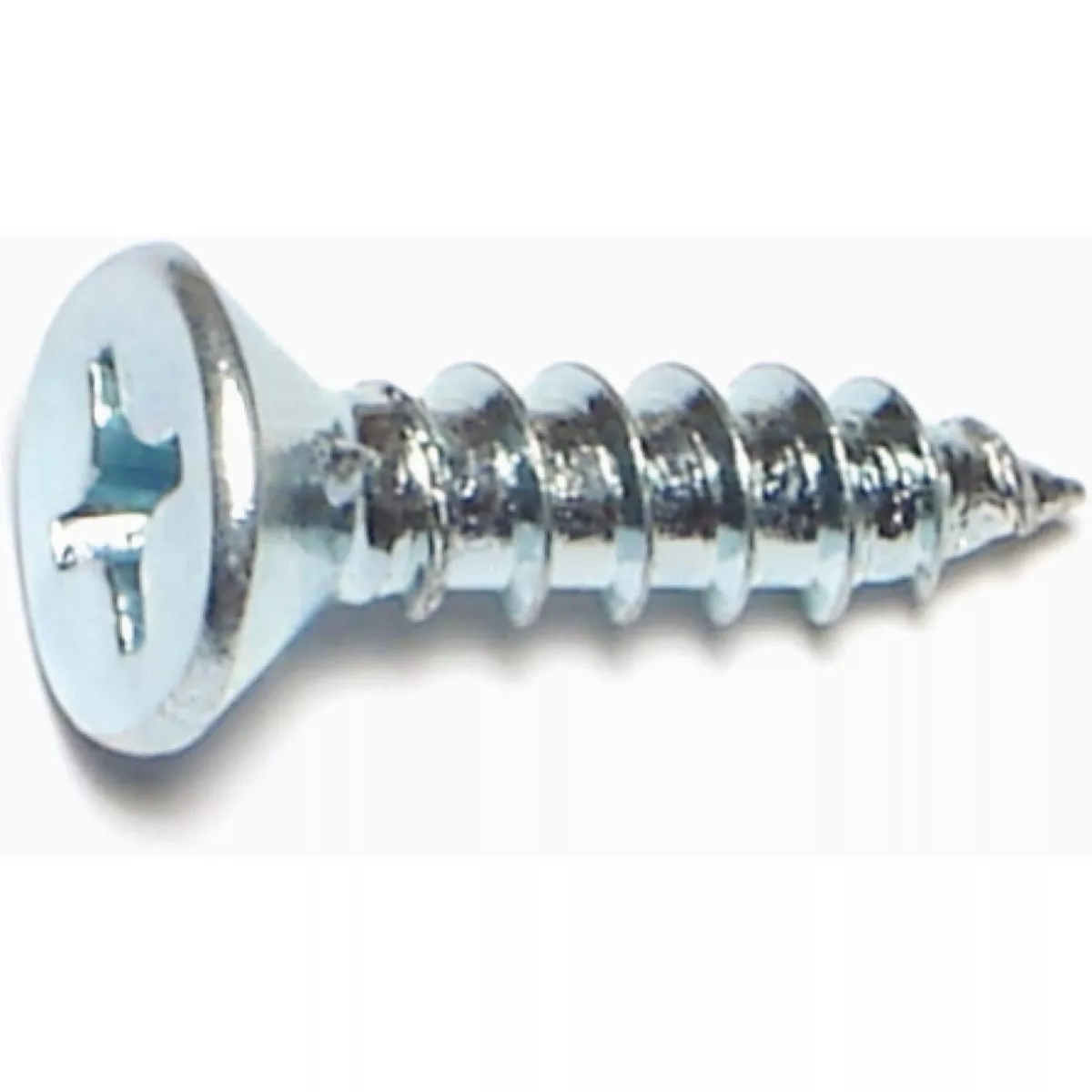 Midwest Fastener #14 x 1 In. Zinc Plated Steel Phillips Flat Head Wood Screws (5 Ct.)