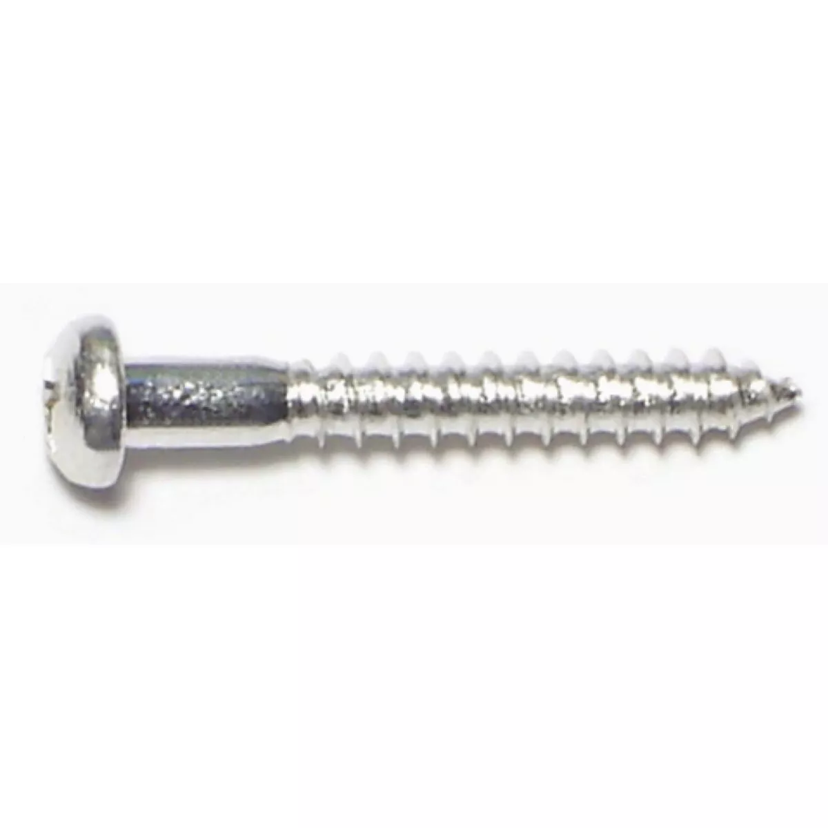 Midwest Fastener #8 x 1-1/4 In. Aluminum Phillips Round Head Wood Screws