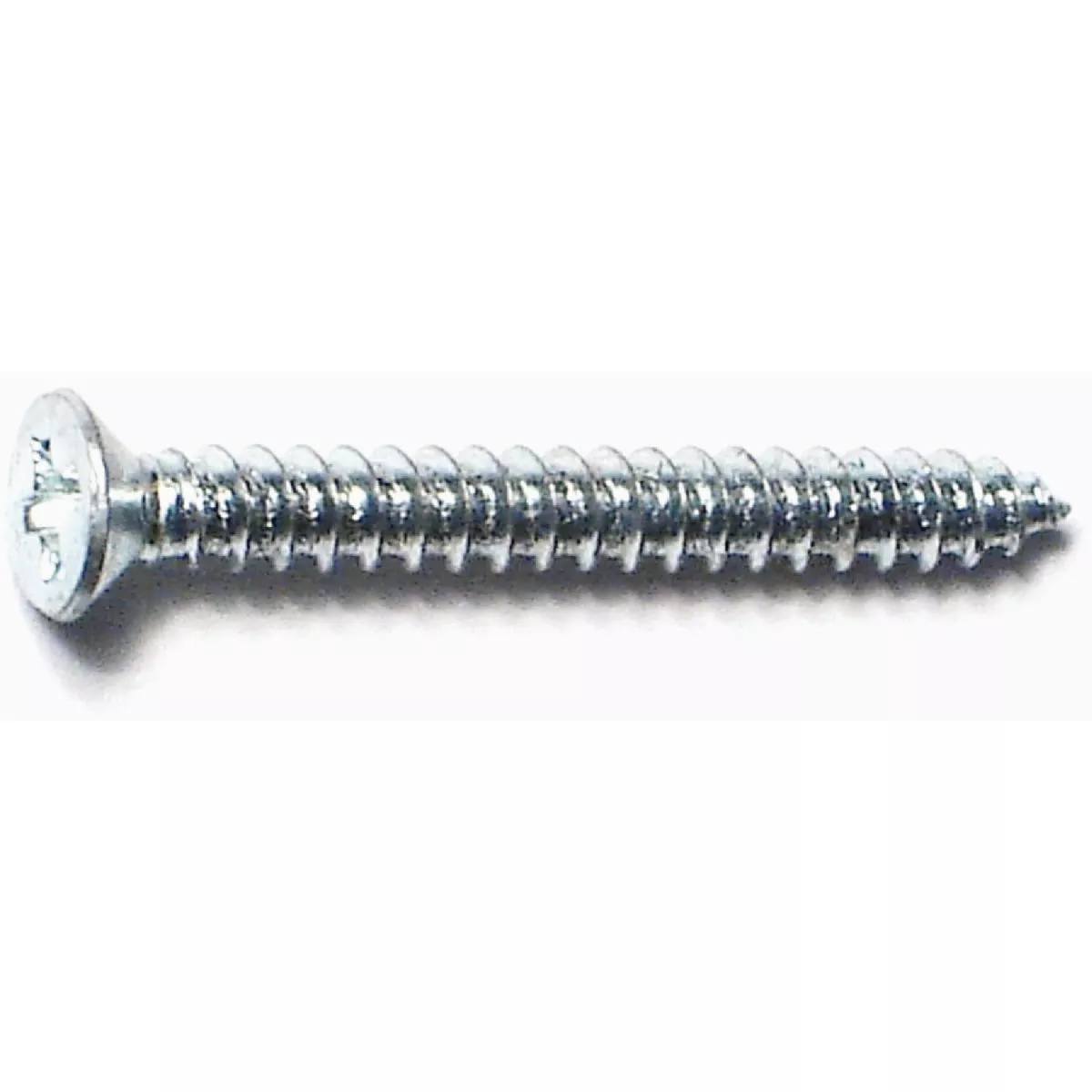 Midwest Fastener #4 x 1 In. Zinc Plated Steel Phillips Flat Head Sheet Metal Screws (5 Ct.)