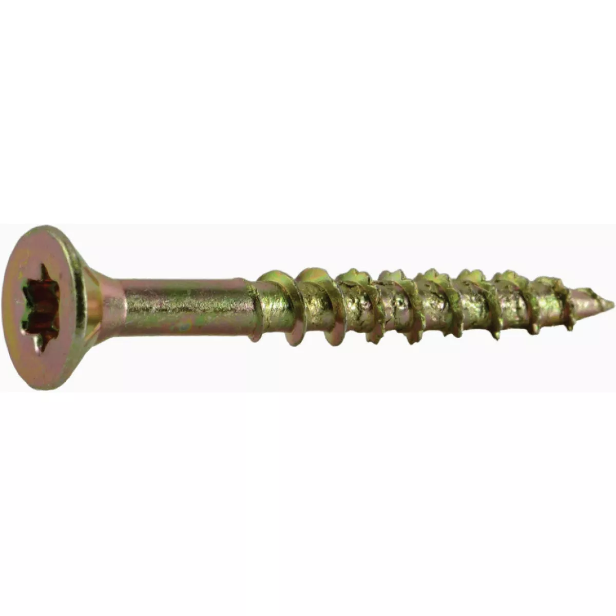 Midwest Fastener #9 x 1-1/2 In. Zinc Plated Steel Star Drive Interior Nibs Bugle Head Wood Screws