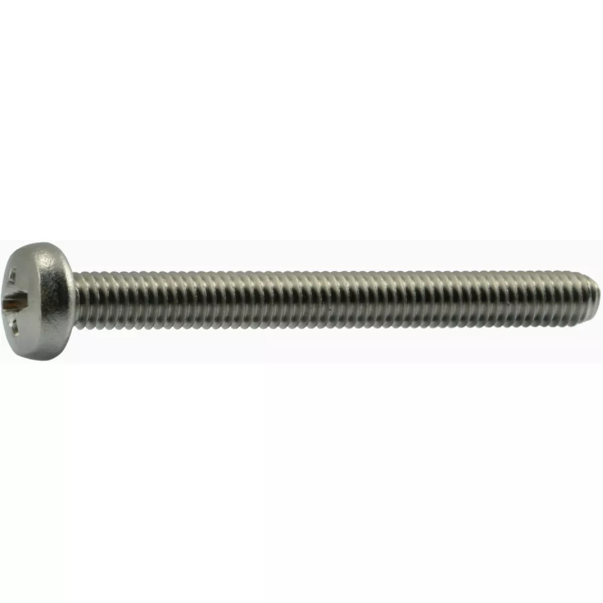 Midwest Fastener 4mm-0.7 x 40mm A2 Stainless Steel Coarse Thread Phillips Pan Head Machine Screws (12 Ct.)-