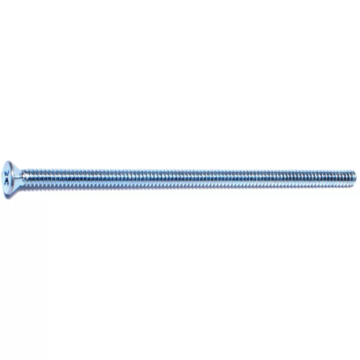 Midwest Fastener #10-24 x 4 In. Zinc Plated Steel Coarse Thread Phillips Flat Head Machine Screws